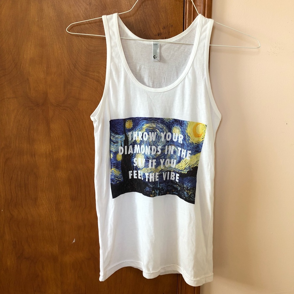 Kanye West/Van Gogh American Apparel Tank